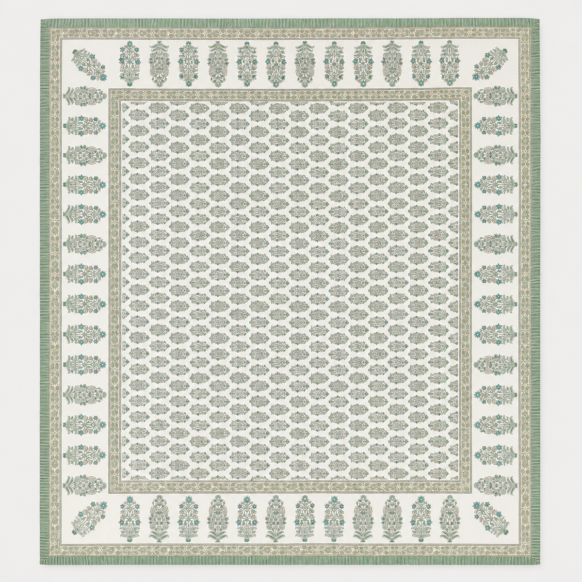 Sage Bloom Table Cover
