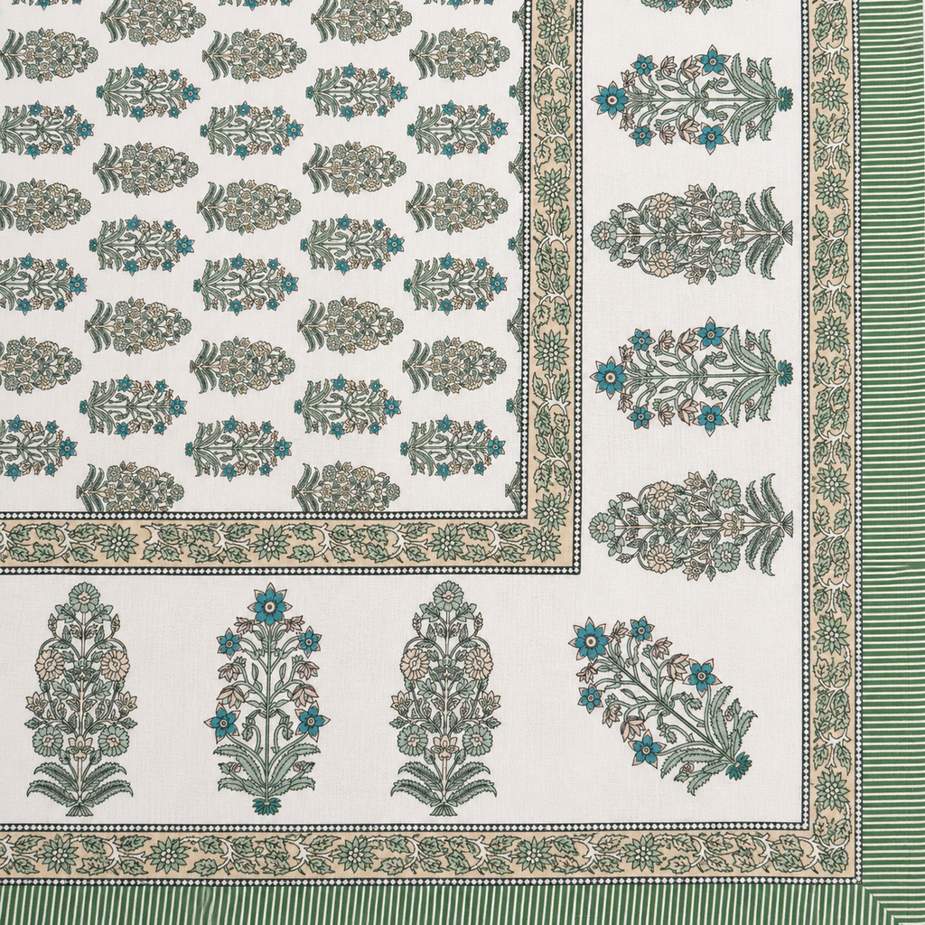 Sage Bloom Table Cover