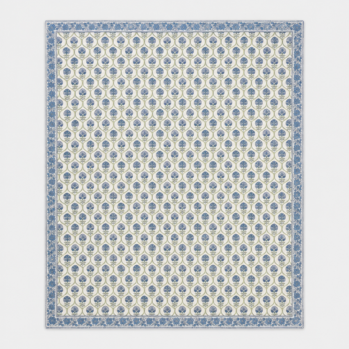 Azure Vine Table Cover