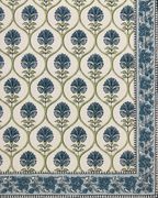 Azure Vine Table Cover