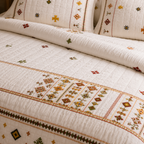 Ivory Heritage Embroidered Bedding