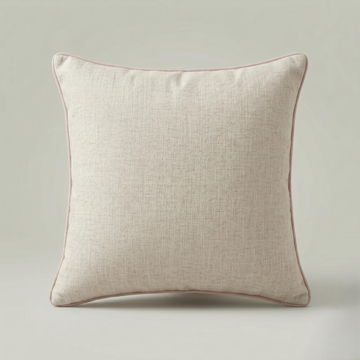 Blush Medallion Embroidered Cushion