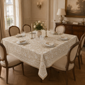 Ivory Garden Tablecloth