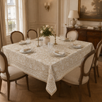 Ivory Garden Tablecloth