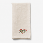 Wildflower Meadow Embroidered Placemat & Napkin
