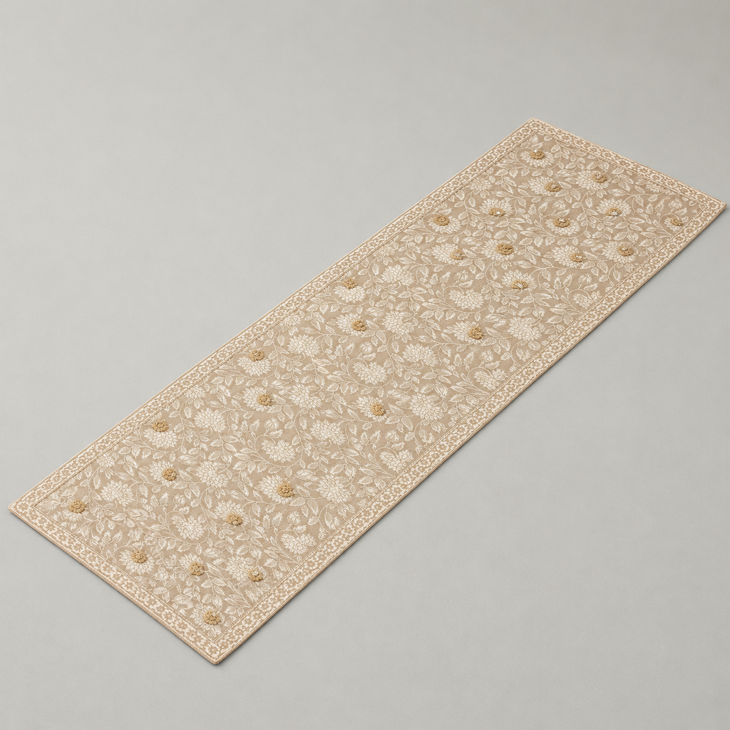 Ivory Bloom Heritage Table Runner