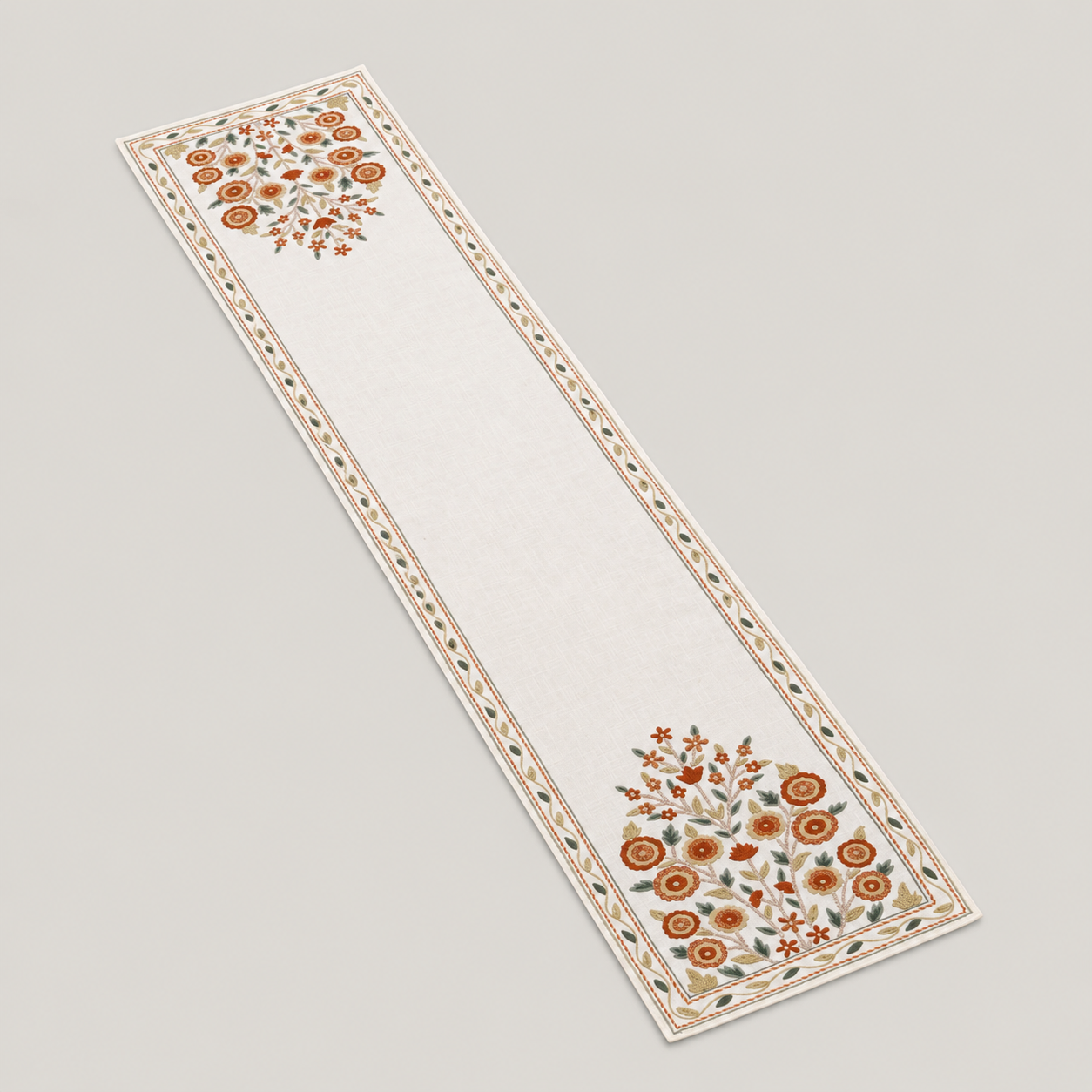 Terracotta Earthrise Botanical Runner