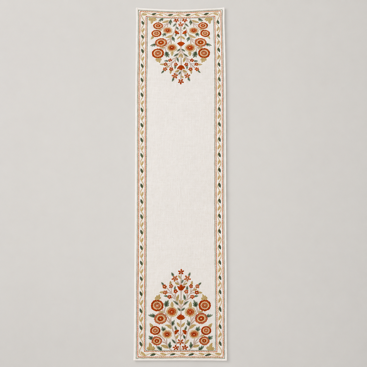 Terracotta Earthrise Botanical Runner