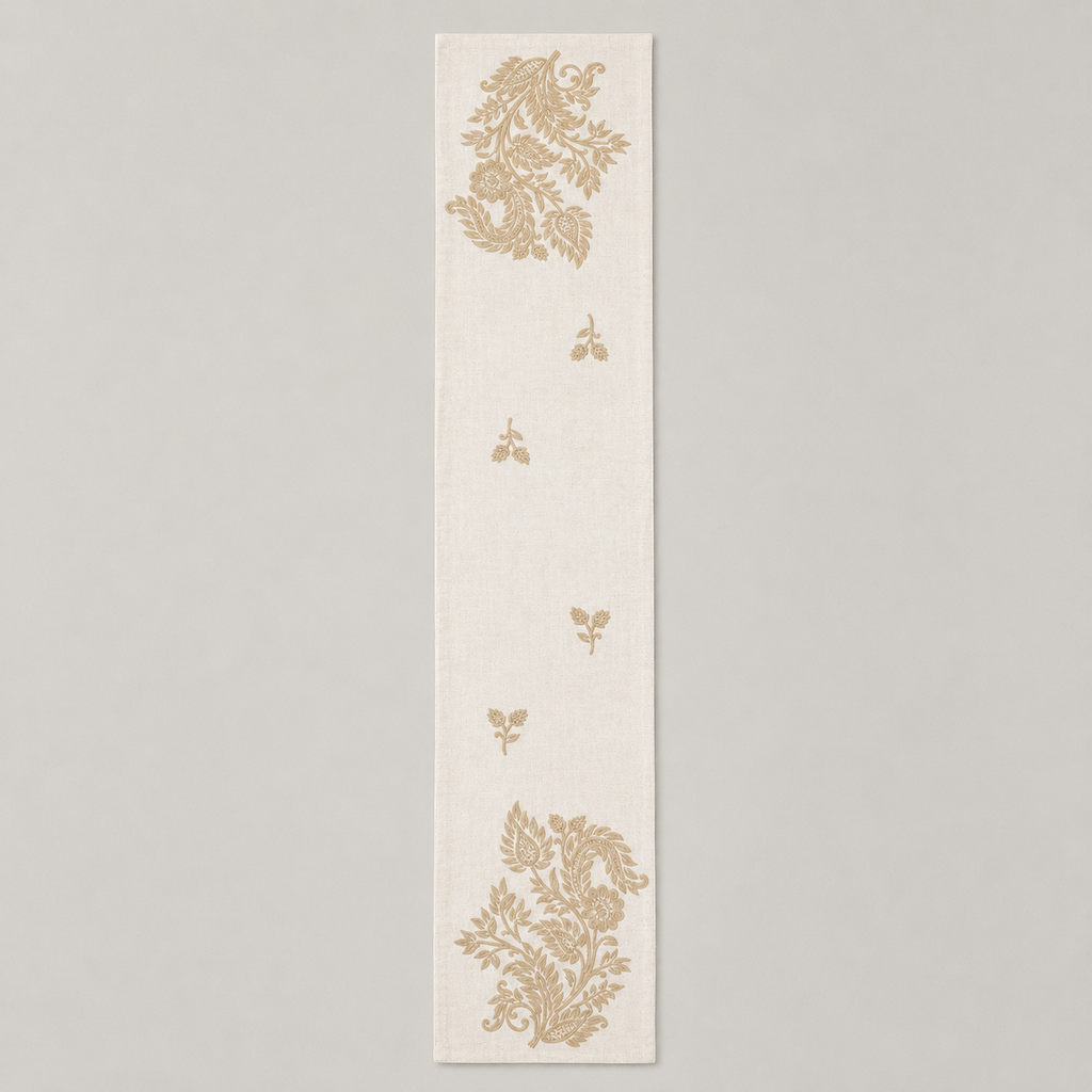 Cashmere Paisley Herringbone Runner