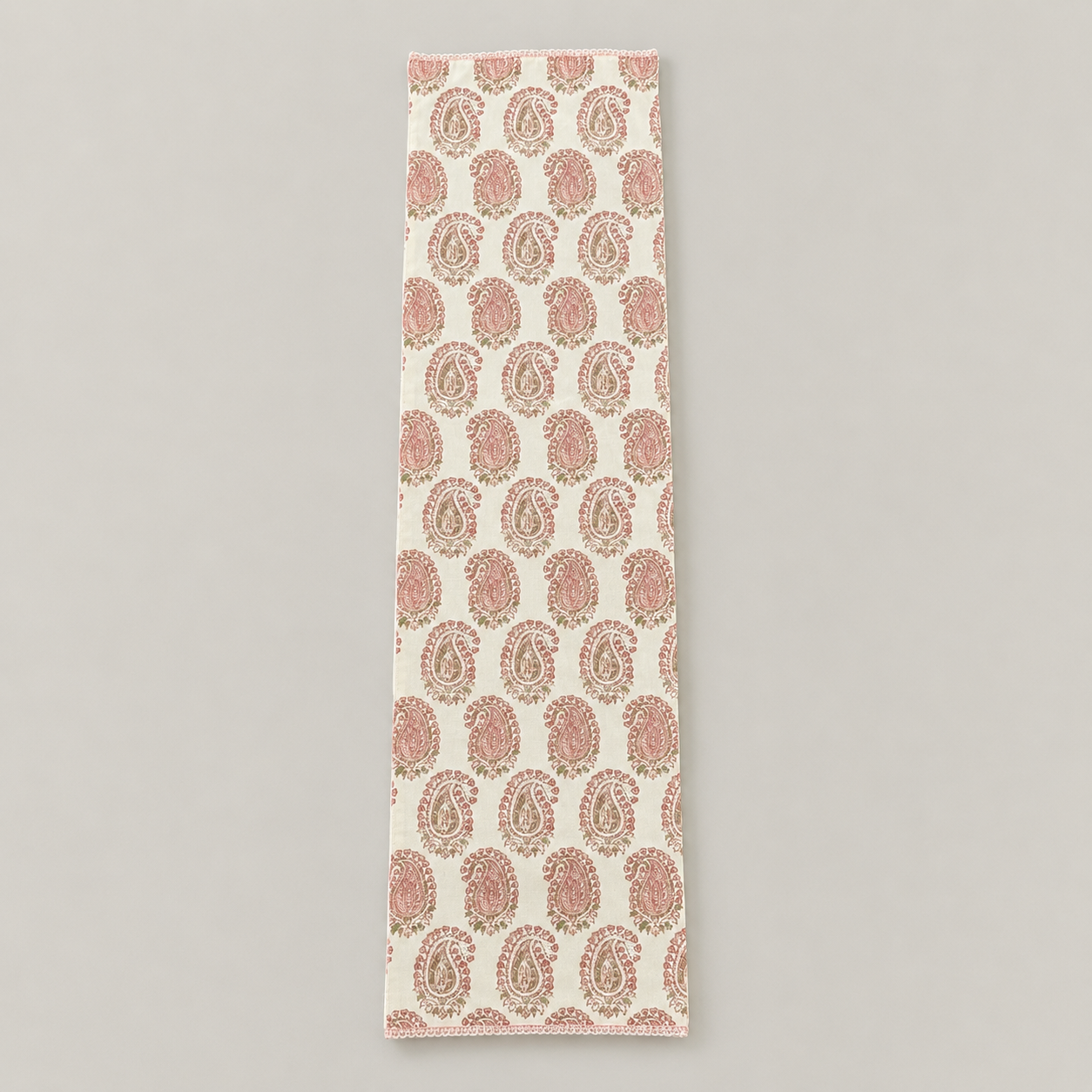 Rose Paisley Table Runner