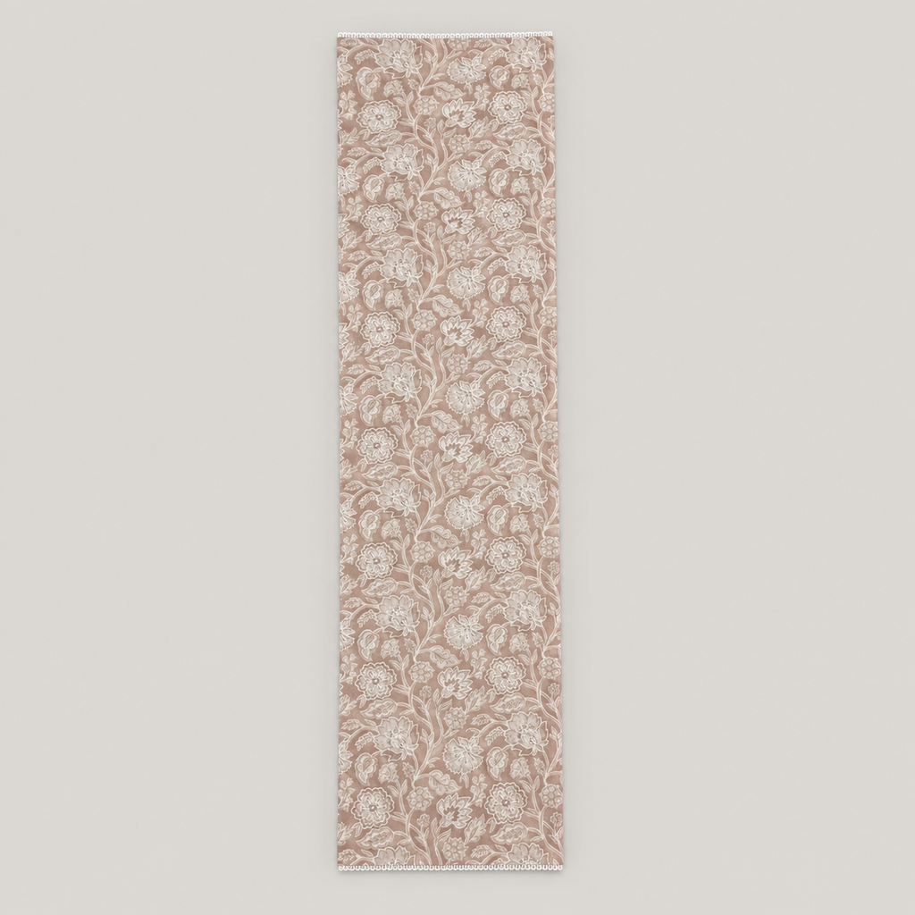 Blush Vine Table Runner