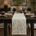 Butterfly Garden Lace Table Runner