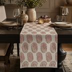 Rose Paisley Table Runner