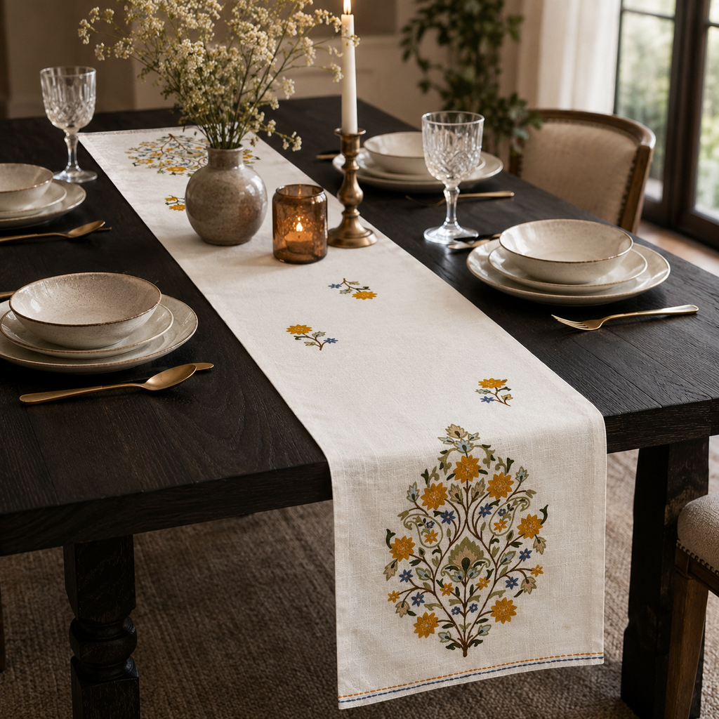 Garden Bloom Table Runner