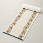 Serene Floral Border Table Runner