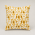 Golden Vine Floral Cushion