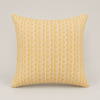 Golden Vine Floral Cushion
