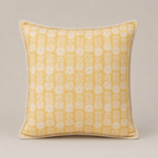 Sunlit Daisy Pattern Cushion