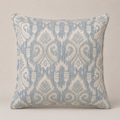 Powder Blue Ikat Cushion