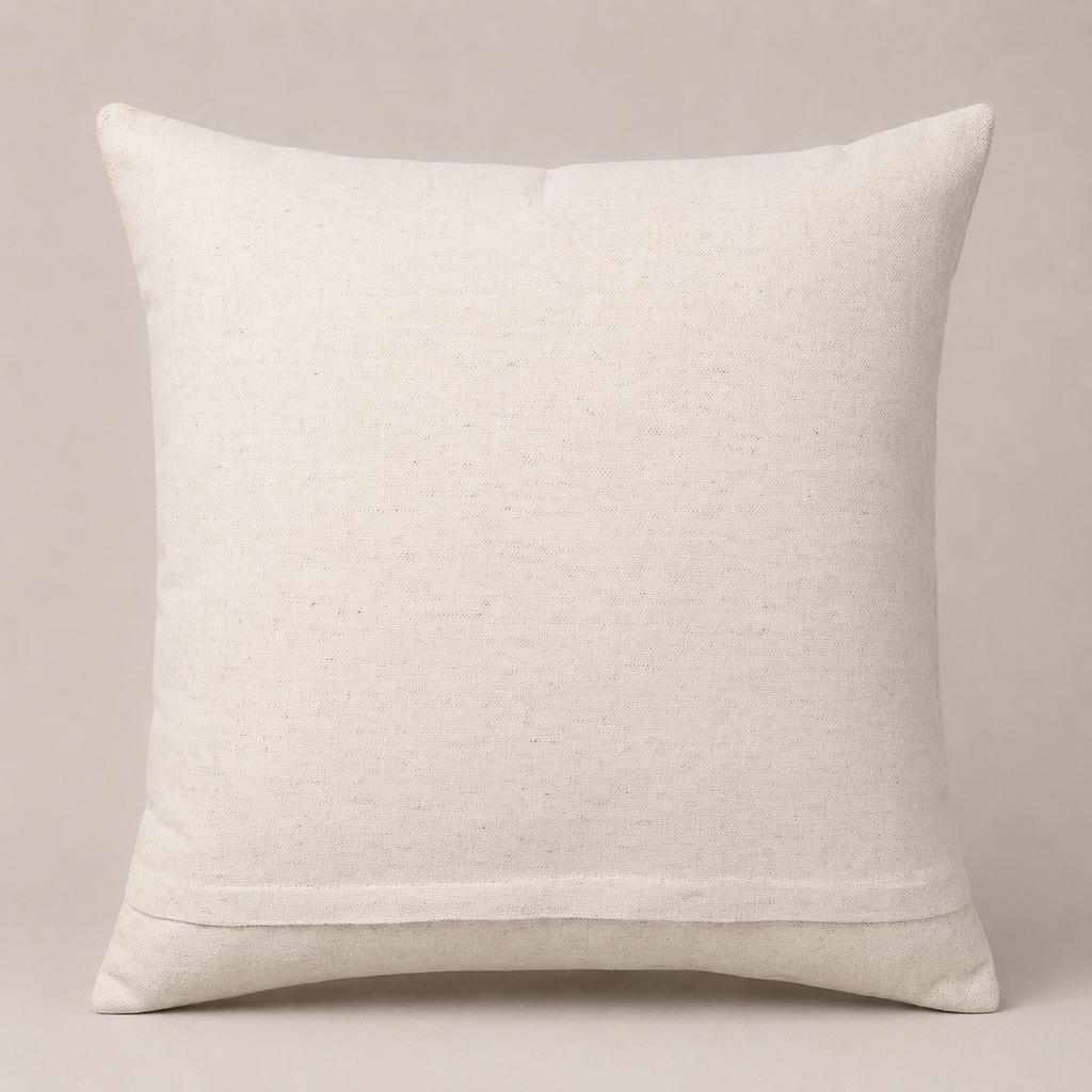 Golden Buti Border Cushion