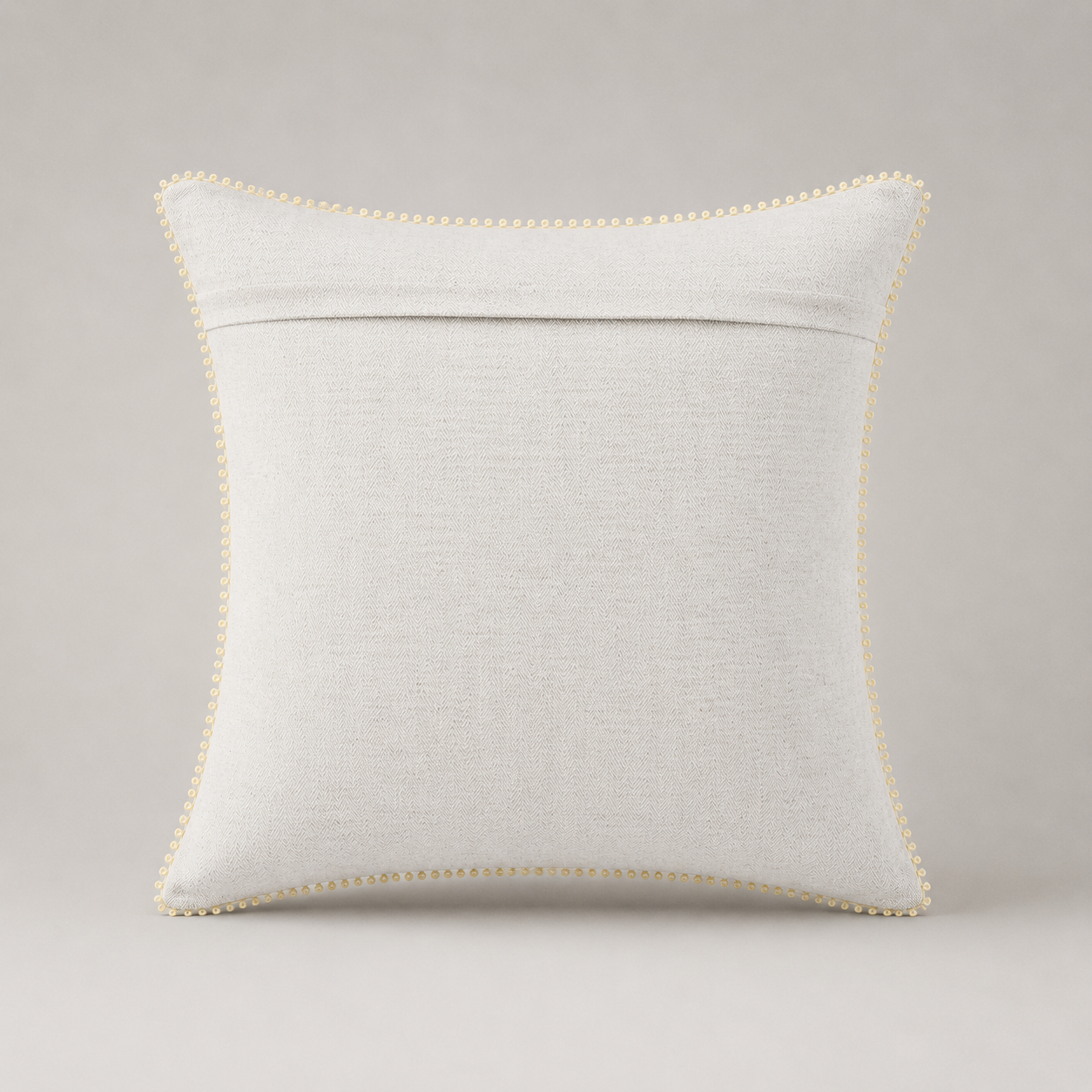 Golden Meadow Blossom Cushion