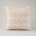 Blush Leaf Trellis Cushion
