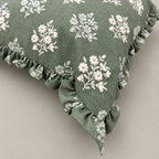 Sage Meadow Floral Cushion