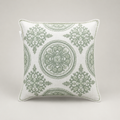 Sage Medallion Heritage Cushion