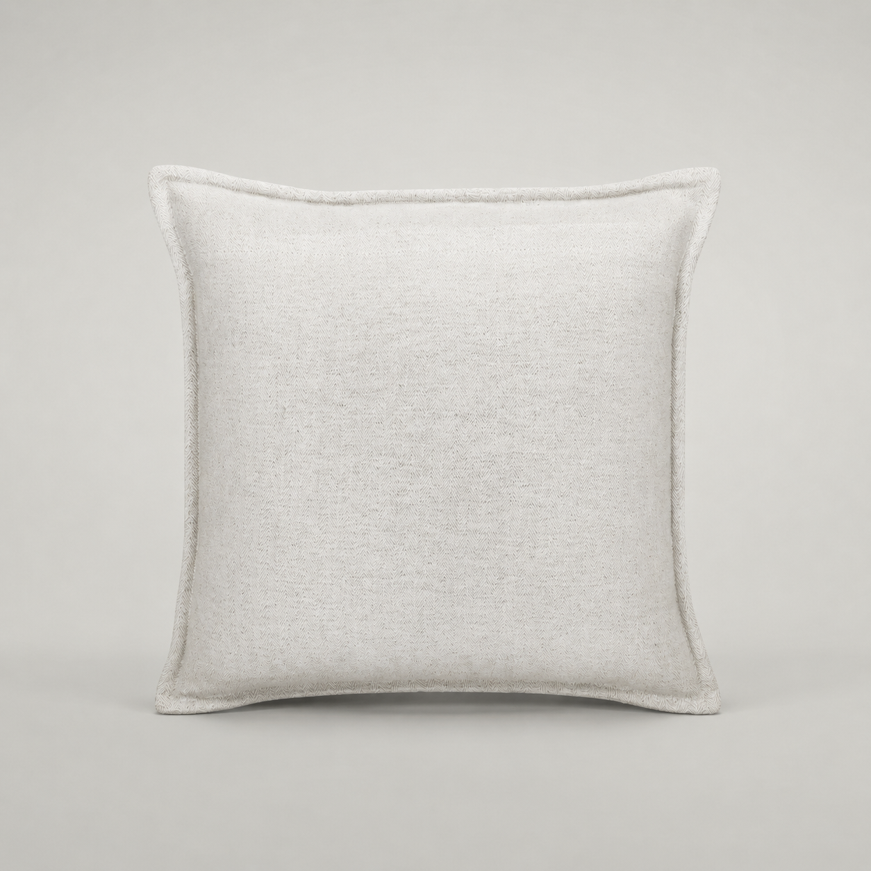 Rustic Floral Stripe Cushion
