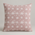 Blush Vine Paisley Cushion