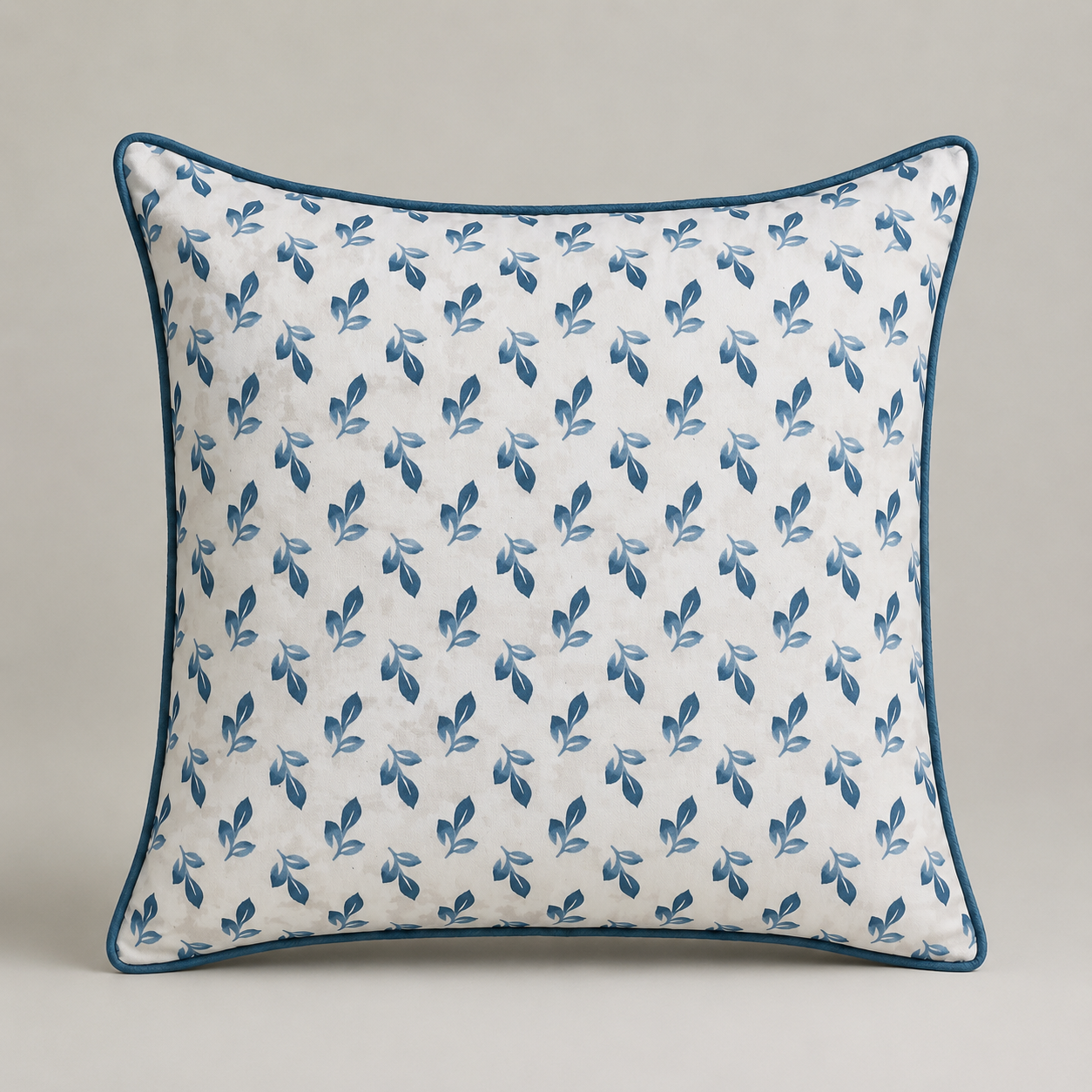 Azure Garden Bird Cushion