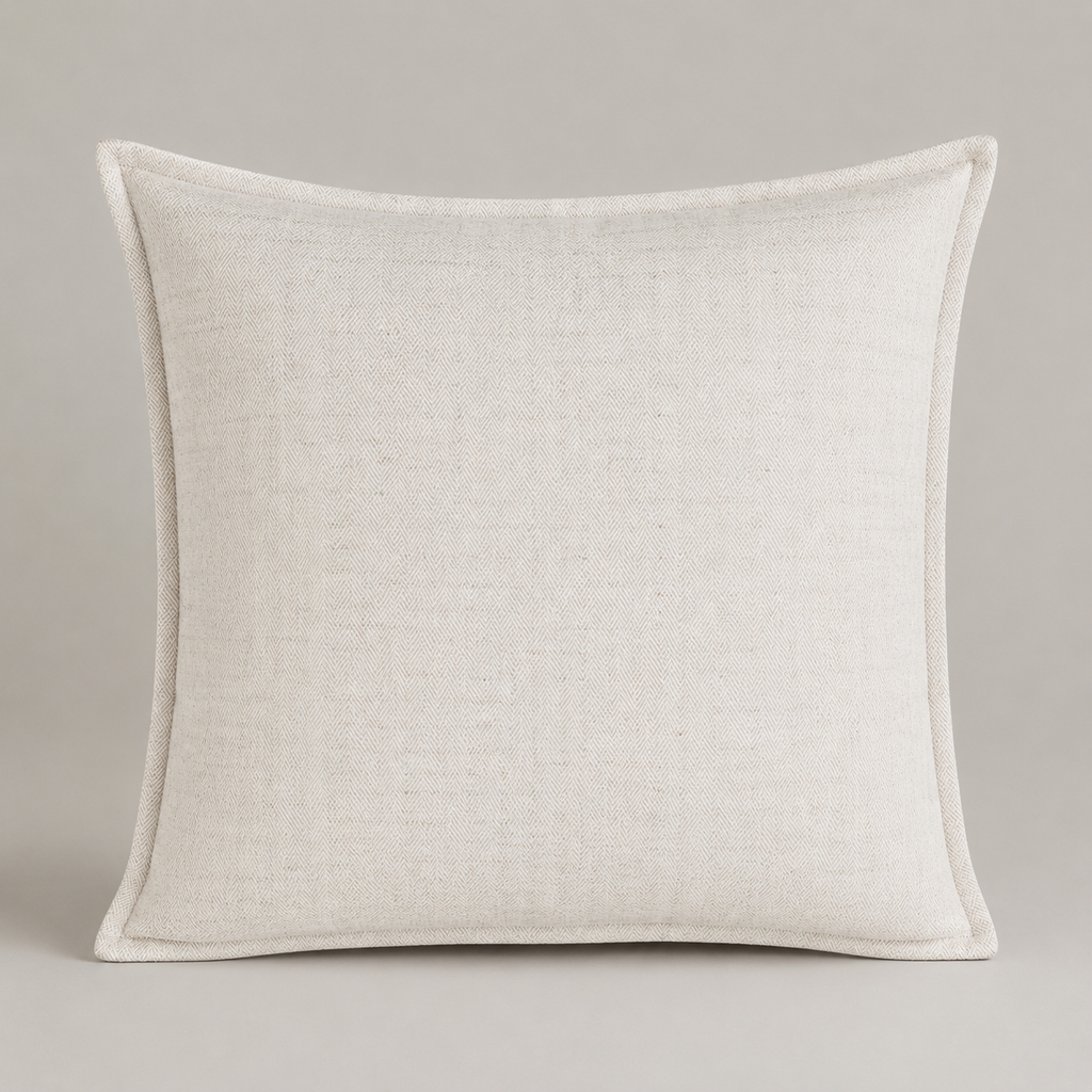 Blush Meadow Floral Cushion