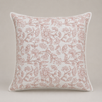 Blush Meadow Floral Cushion