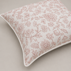 Blush Meadow Floral Cushion