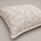 Blush Meadow Floral Cushion
