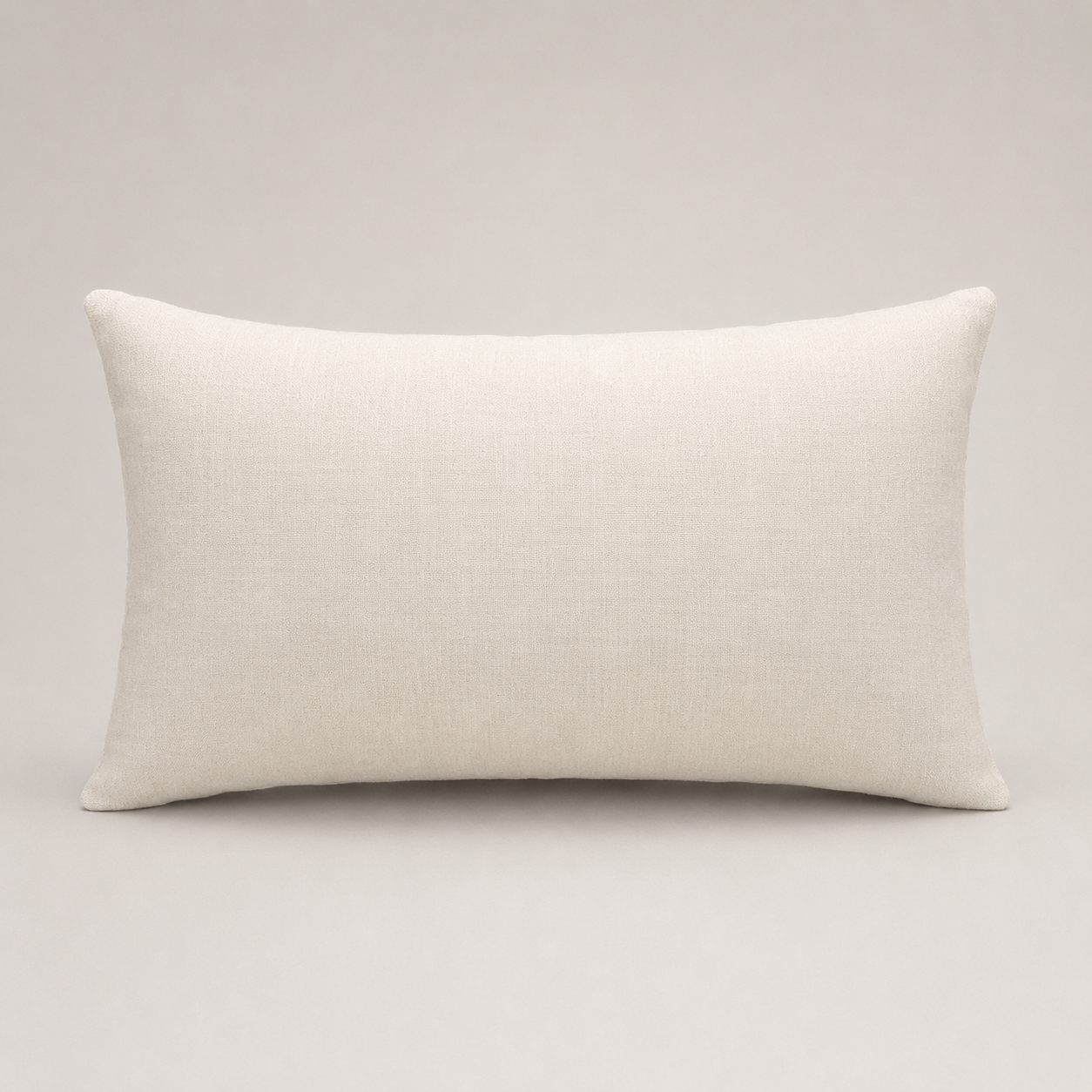 Ivory Lace Floral Cushion