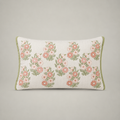 Blush Meadow Floral Cushion
