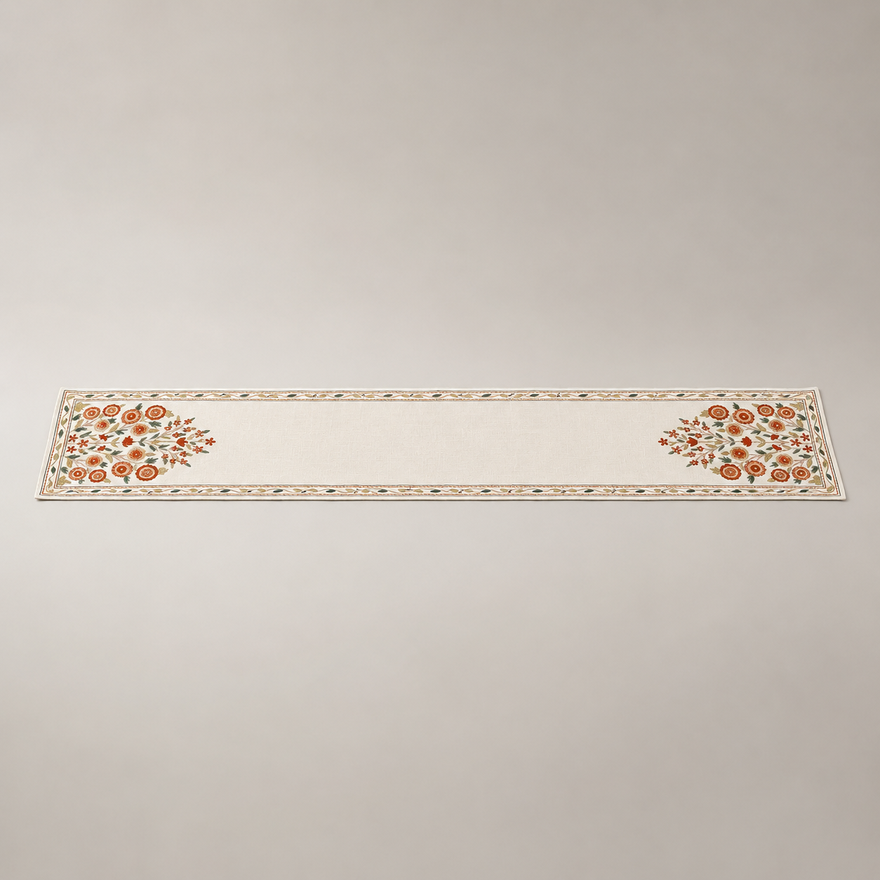 Terracotta Earthrise Botanical Runner