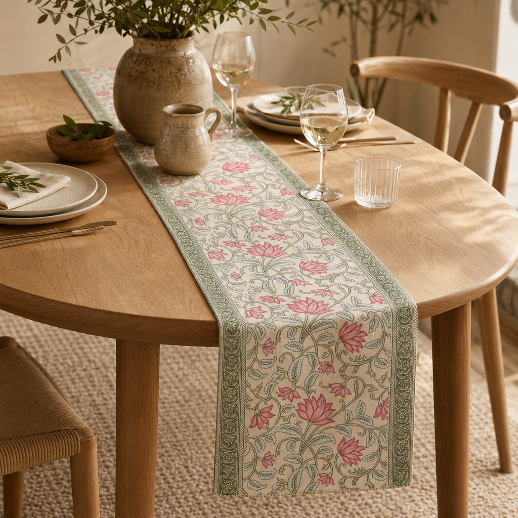 Lotus Eden Arabesque Runner