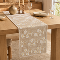 Daisy Meadow Embroidered Table Runner