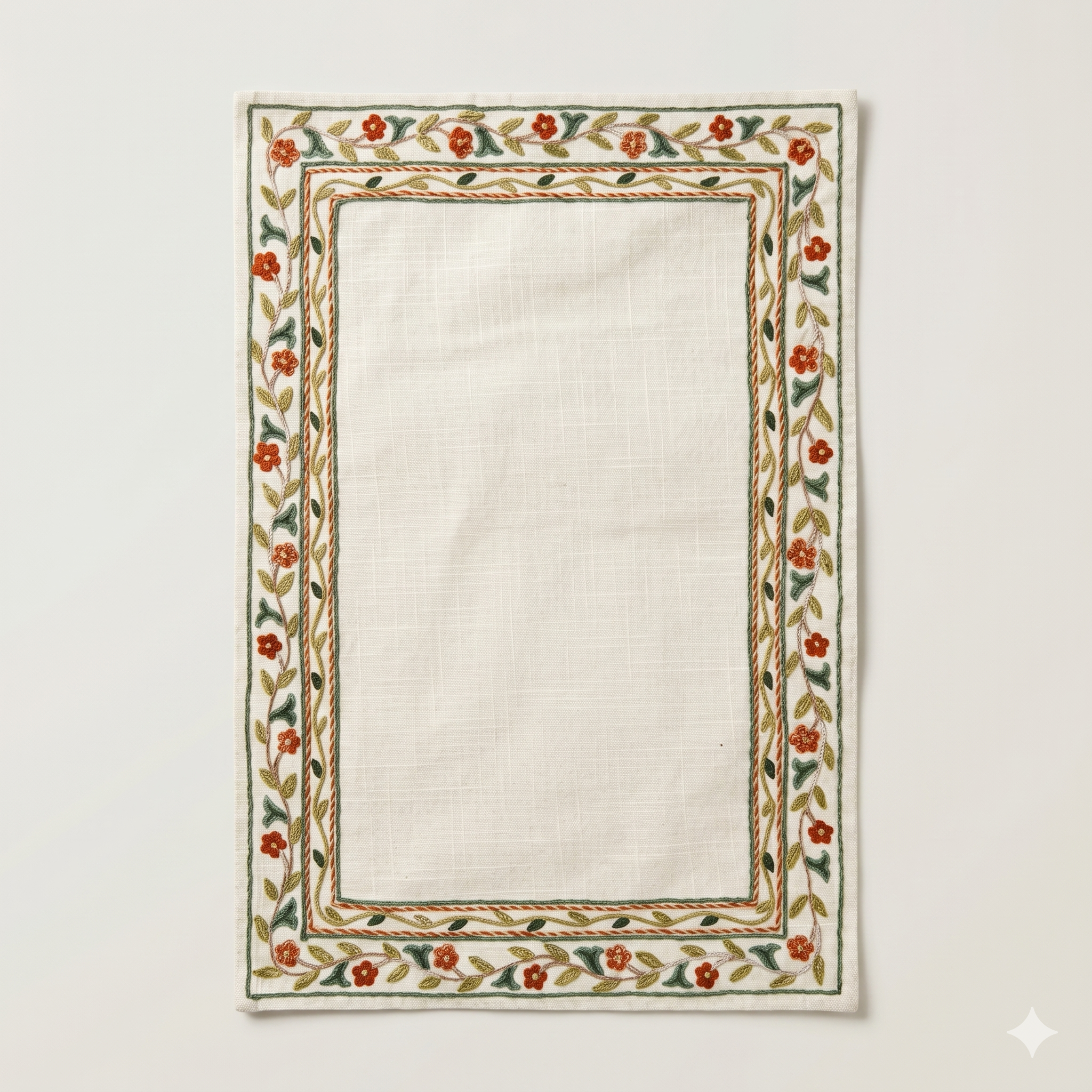 Floral Vine Placemat & Napkin Set