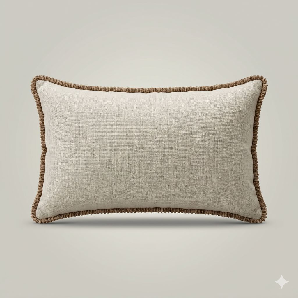 Sage Blossom Vine Cushion