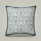 Royal Blue Medallion Cushion