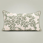 Sage Blossom Vine Cushion