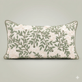 Sage Blossom Vine Cushion