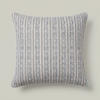 Midnight Floral Stripe Cushion