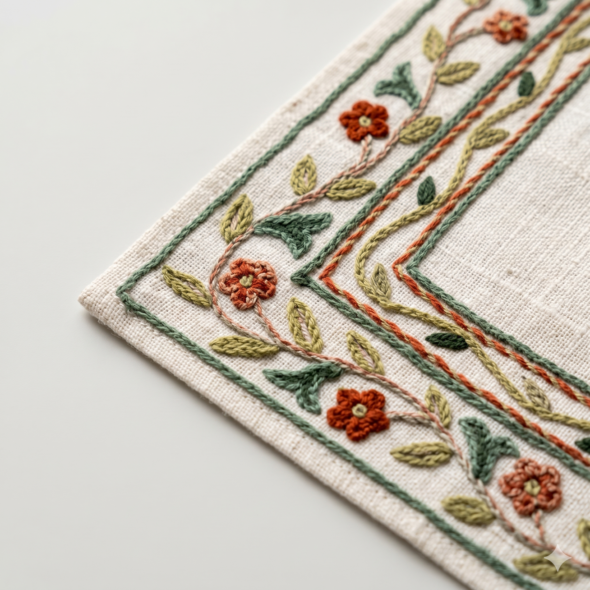 Floral Vine Placemat & Napkin Set