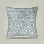 Royal Blue Medallion Cushion