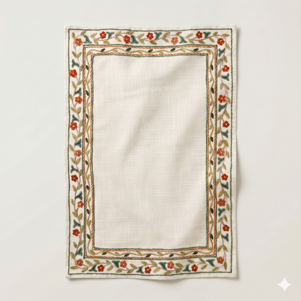 Floral Vine Placemat & Napkin Set