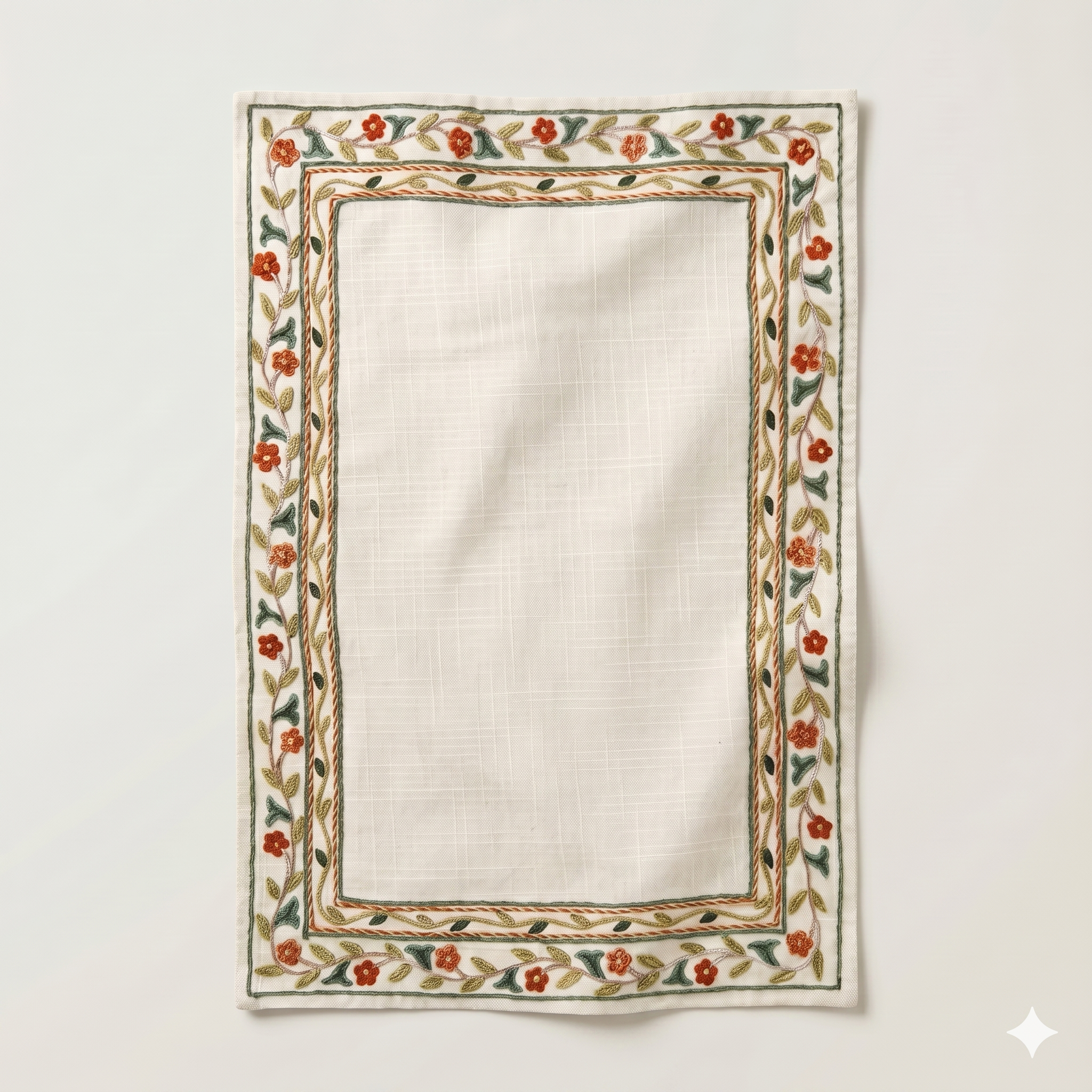 Floral Vine Placemat & Napkin Set
